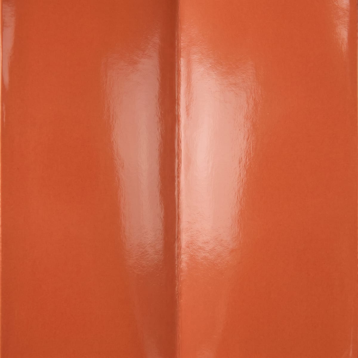 Gloss on a kraft paper bag, close up